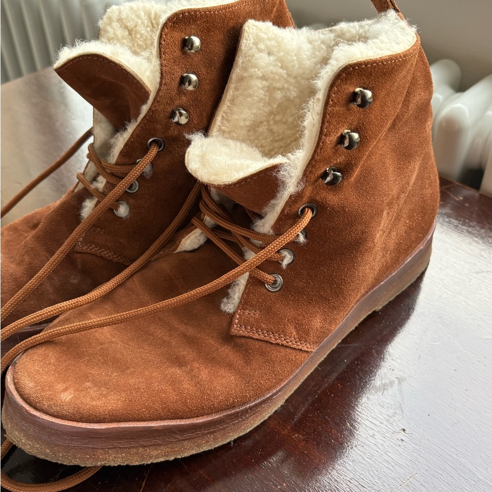 Jenni Kayne Brown Suede Boots
